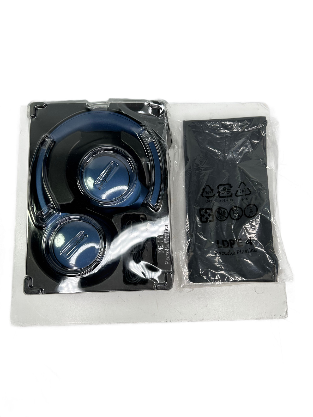 Soundcore by Anker Life Q20 Upgraded Hybrid ANC Bluetooth Headphones Blue 50H