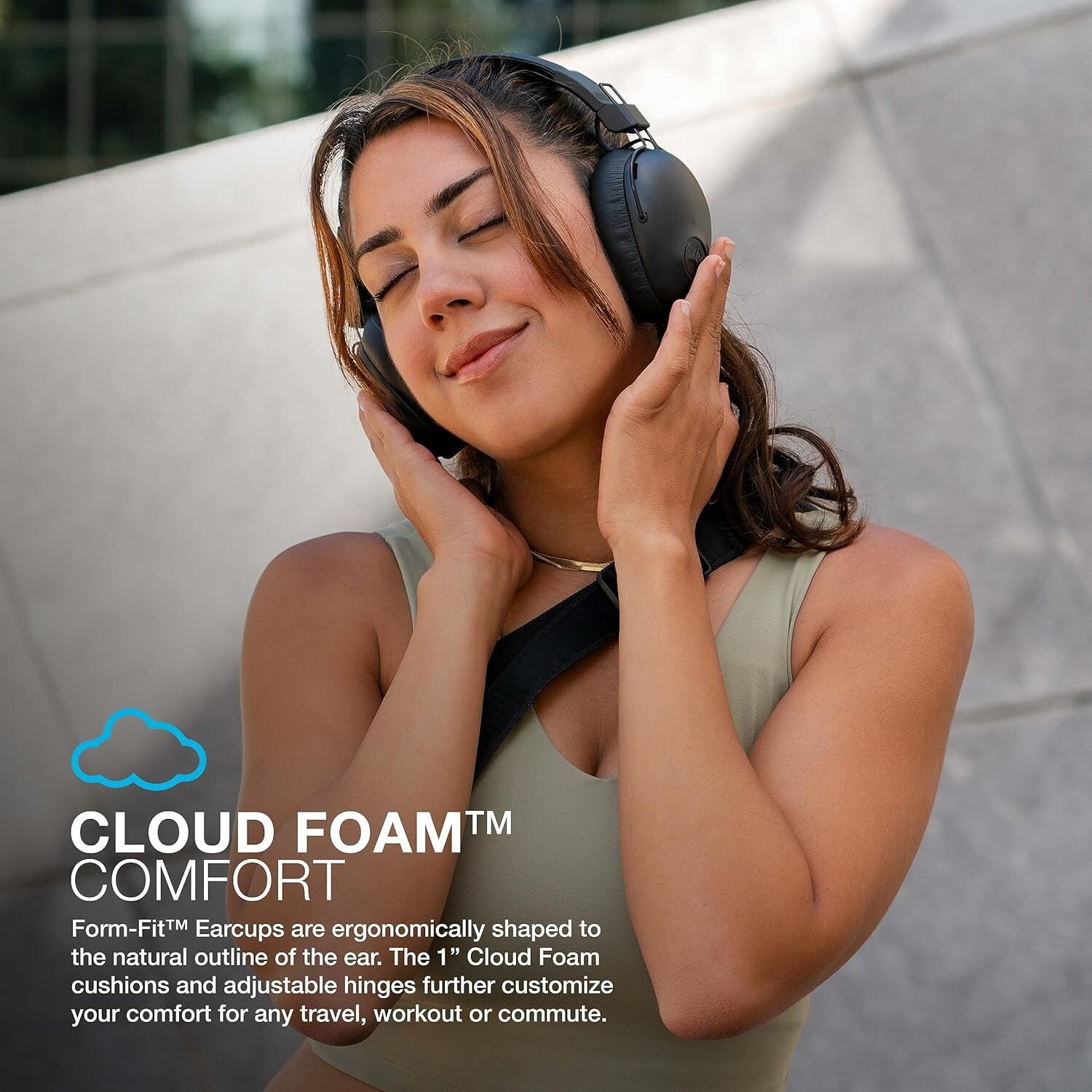 JLab Studio Pro ANC Bluetooth Wireless Over-Ear Headphones | 45+ Hour Bluetooth