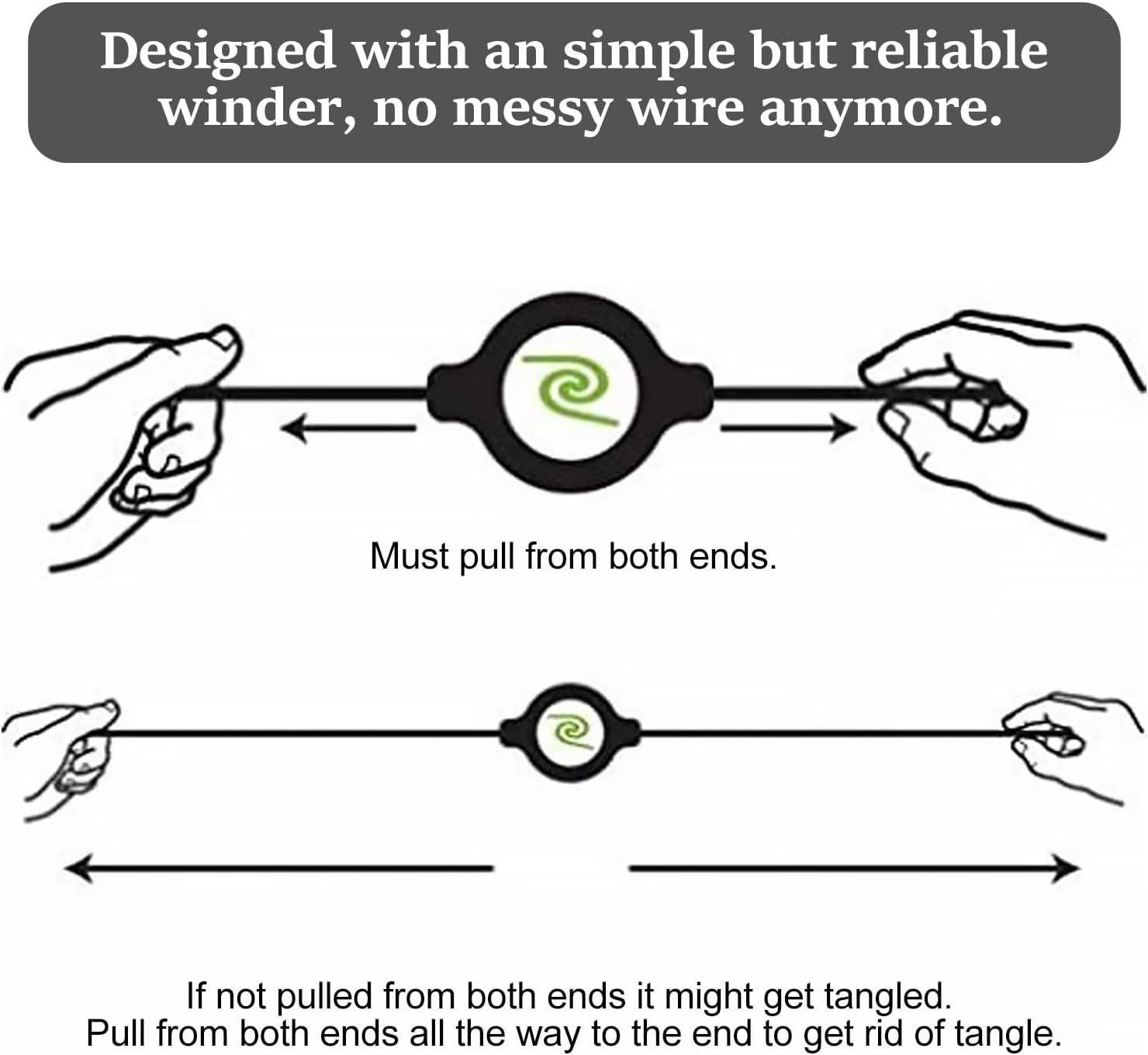 Wired Noise-Cancelling Earphones with Retractable Cable – Perfect for Travel