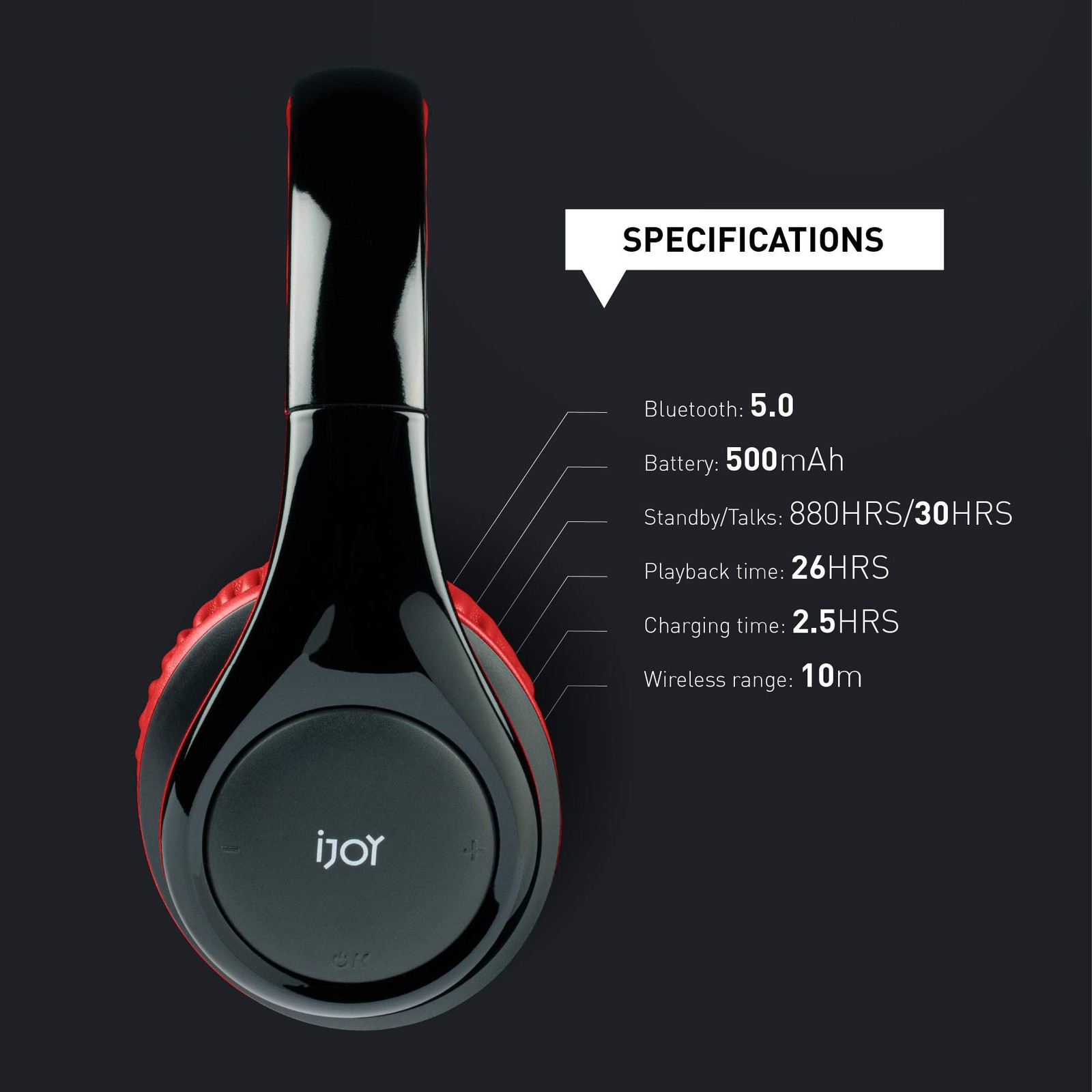 ISO Bluetooth 5.0 Wireless Over Ear Foldable Stereo Headphones with 30 Hours …