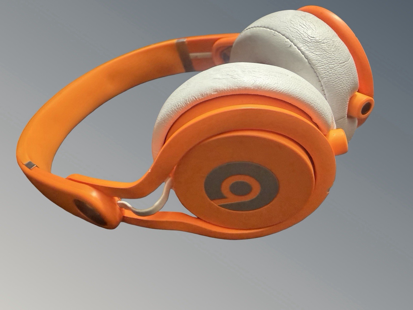 Beats by Dr. Dre Mixr On Ear Wired Headphones Neon Orange Good Condition!