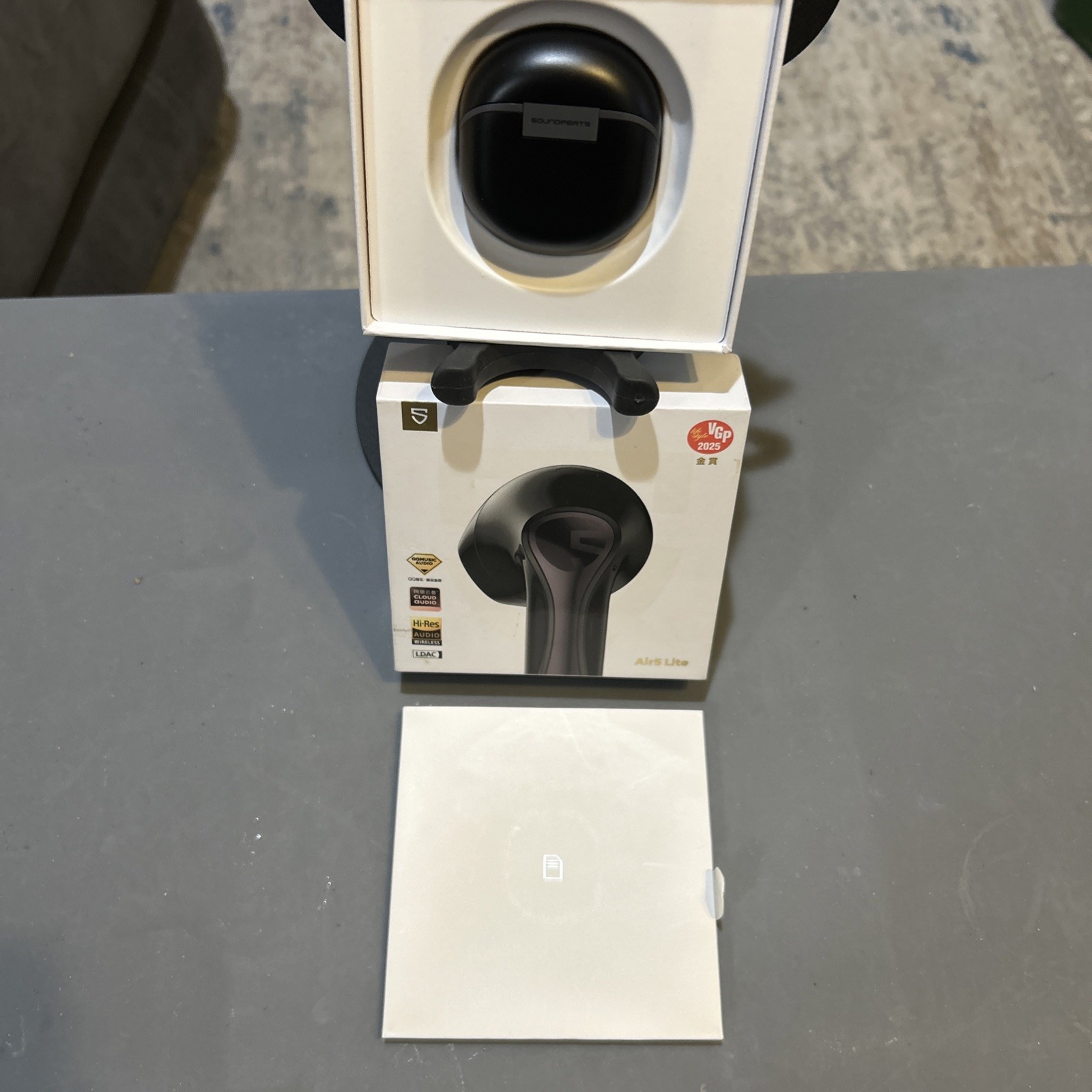 Air5 Lite Black Wireless Earbuds