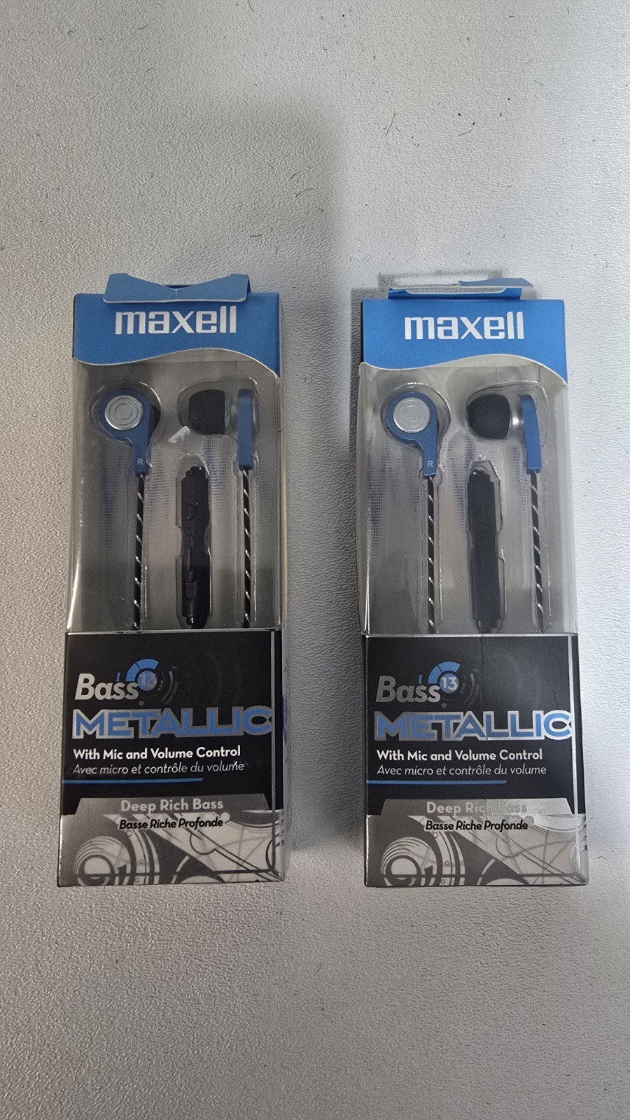 Maxell Jelleez Earset, Maxell Ear Phones Blue And Red & Spinpop. Lot Of 7.