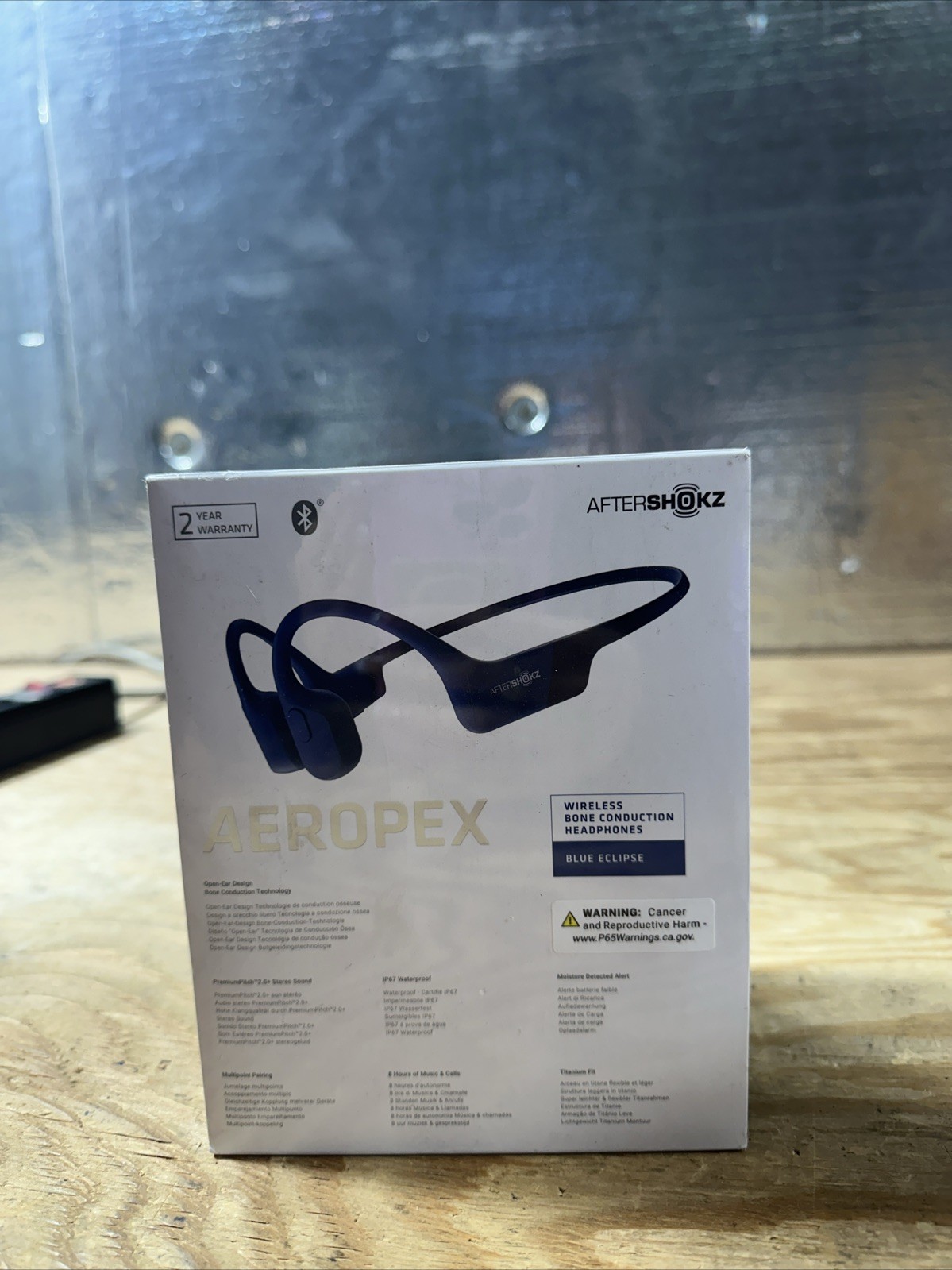 Aftershokz Aeropex Shokz OpenRun Wireless Bluetooth Bone Conduction Headphones
