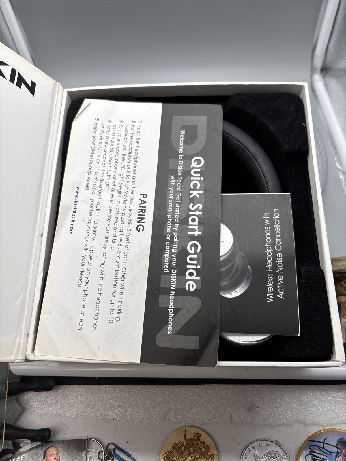 Diskin Headphones Break The Sound Barrier Bluetooth Wire