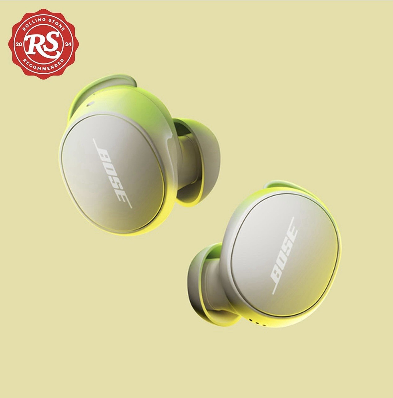 Bose – QuietComfort True Wireless Noise Cancelling In-Ear Earbuds, White SEALED