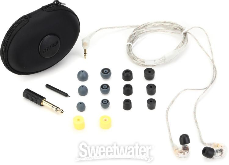 Shure SE535 Sound Isolating Earphones – Clear