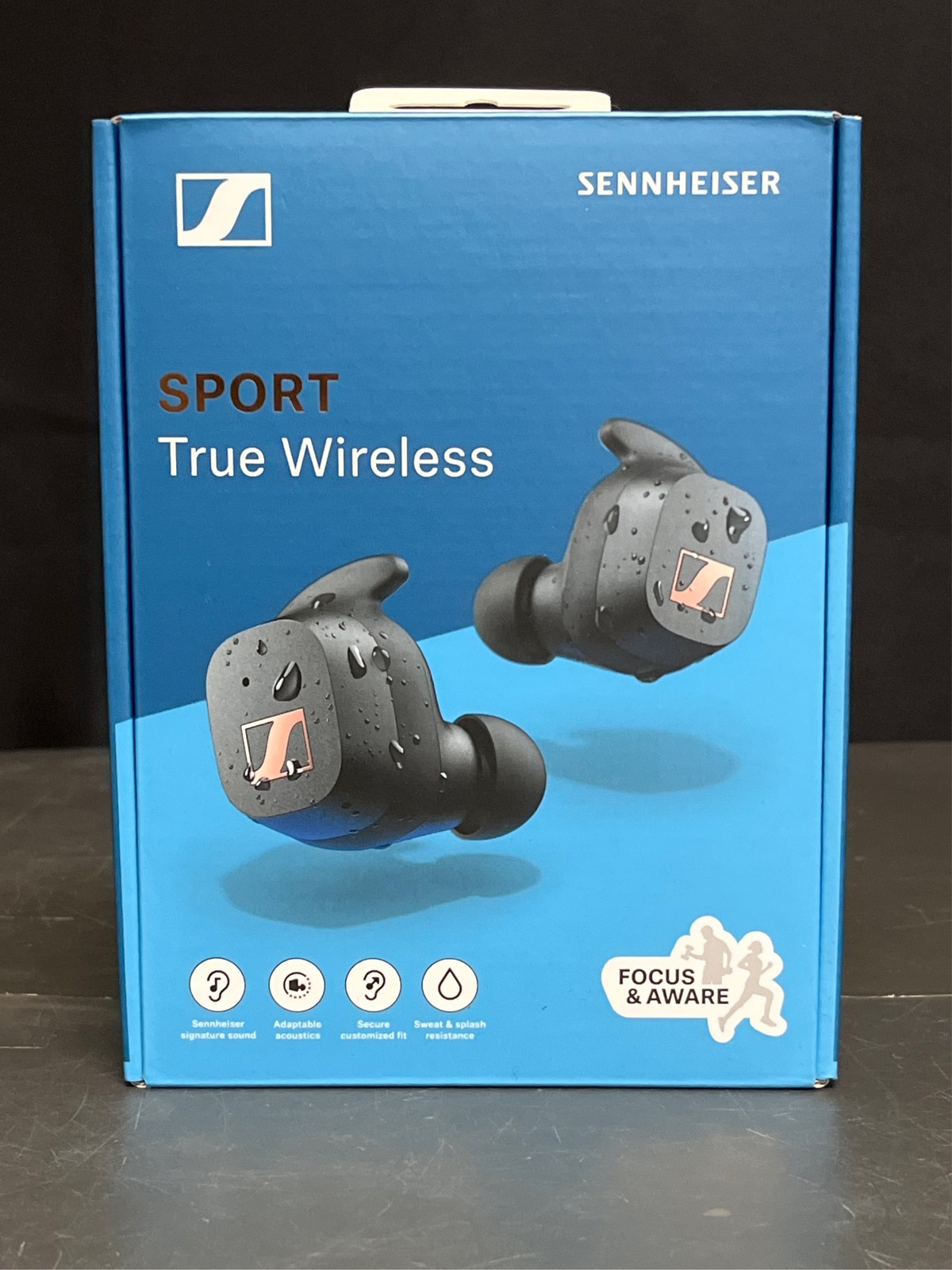 Sennheiser Sport True Wireless Earbuds – Bluetooth in-Ear Headphones, Music and