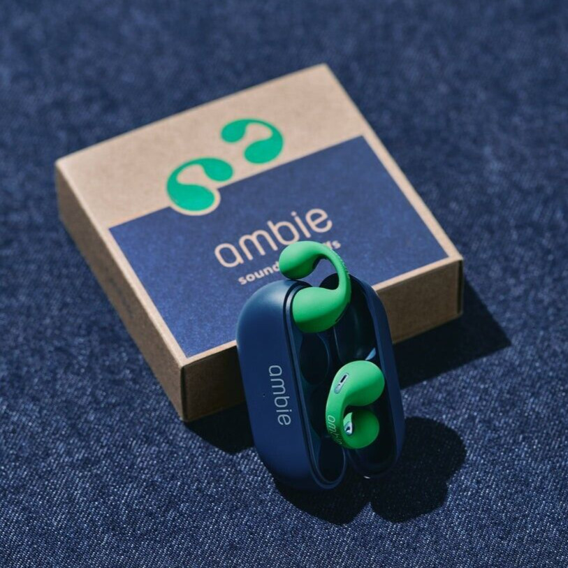 ambie Sound Earcuffs AM-TW02 Bluetooth USB Type-C Lithium-ion Battery JAPAN NEW