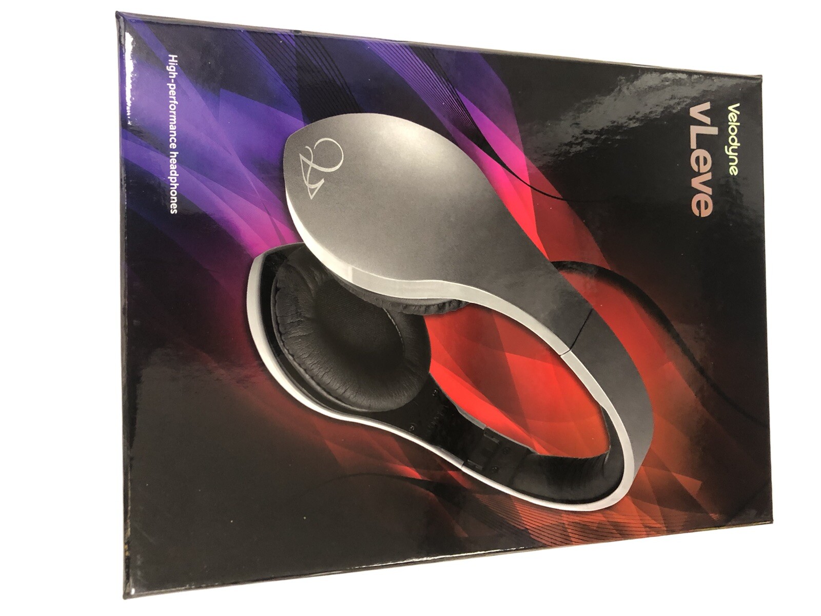 Velodyne vLeve On-Ear Headphones (Satin Silver) – Never taken out of box