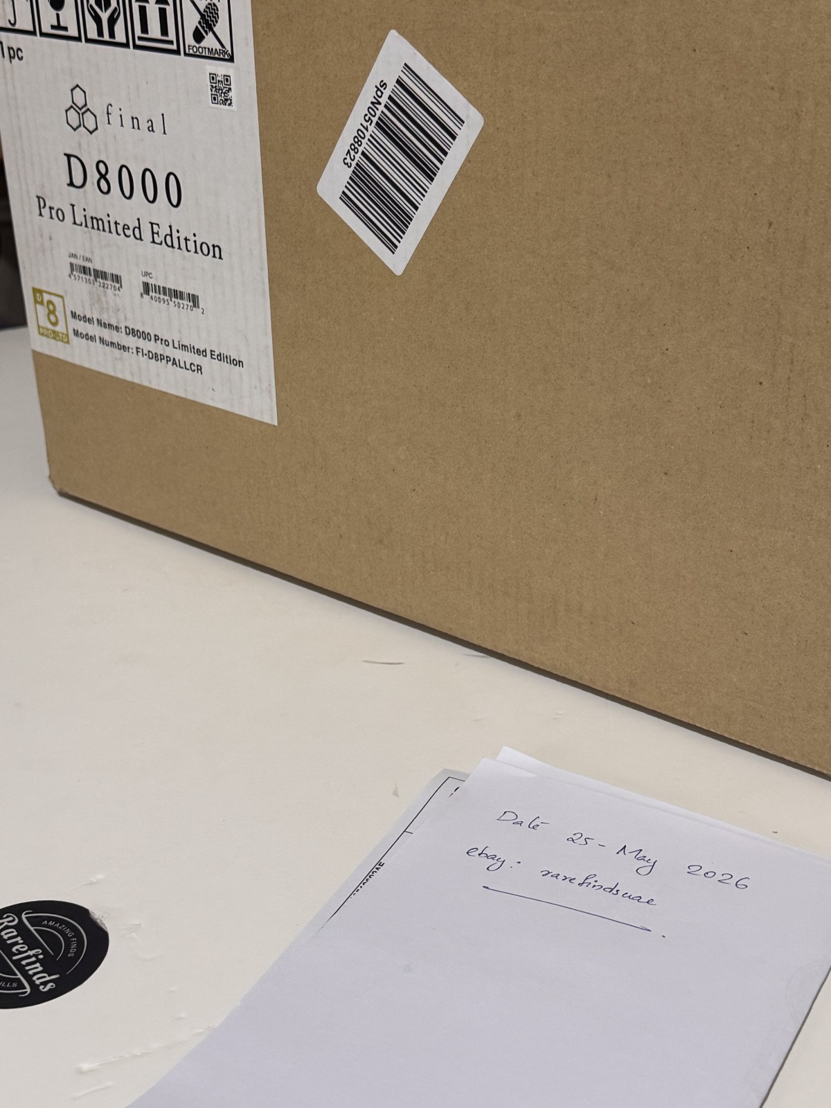 Final Audio D8000 Pro Limited Edition Headphones – NOS / Extremely Rare