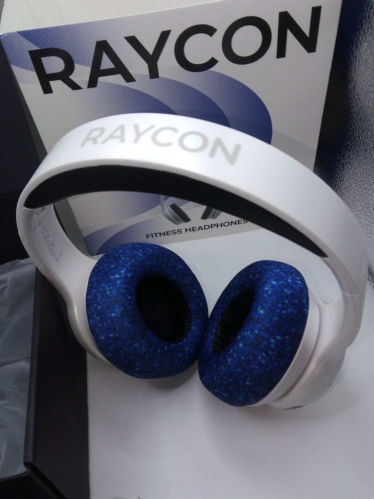Raycon Fitness Wireless Bluetooth Over-Ear Headphones With Built-In Mic RBH841