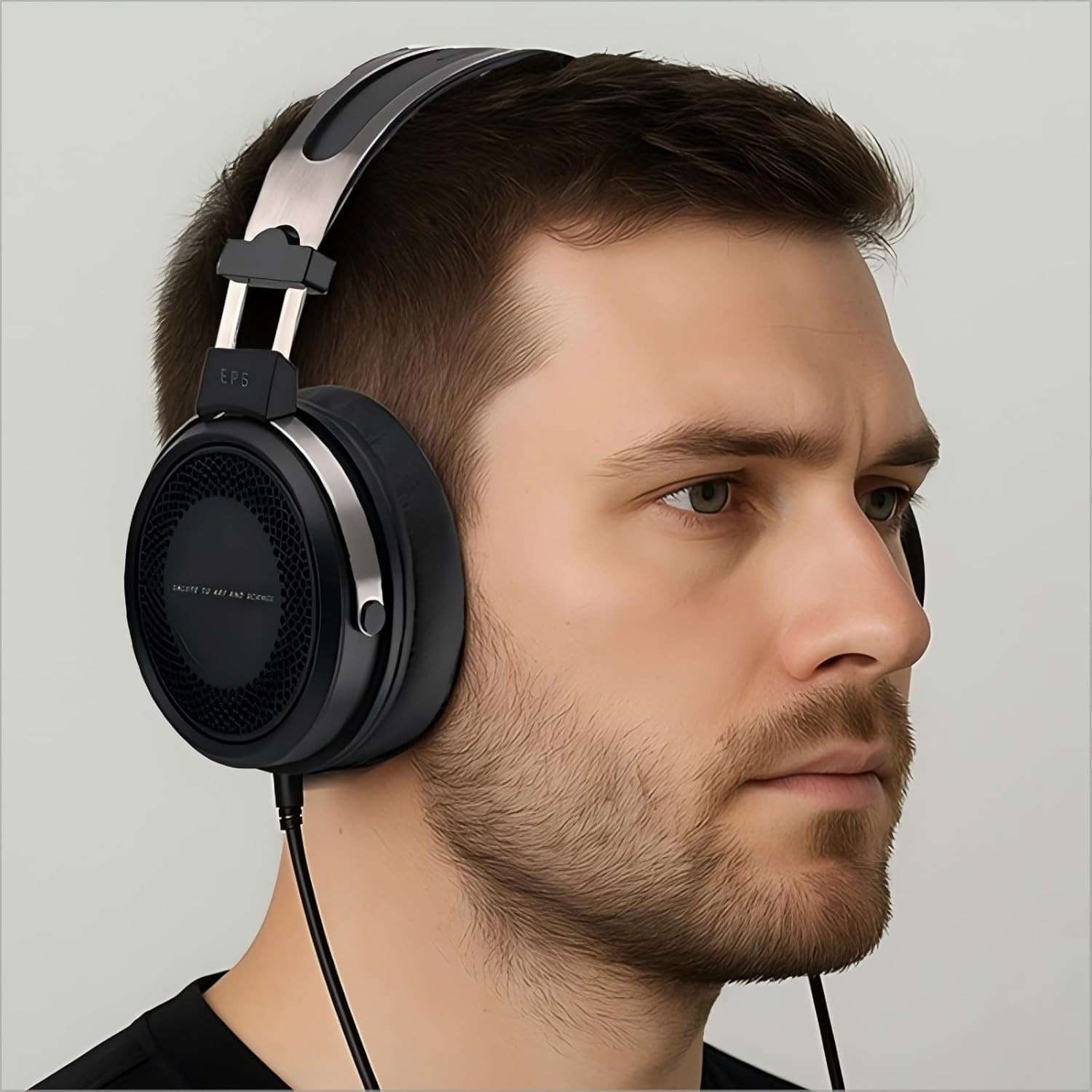 SIMGOT EP5 Over-Ear Headphones, 50Mm Ultra-Magnetic Drivers, Innovative Closed-B