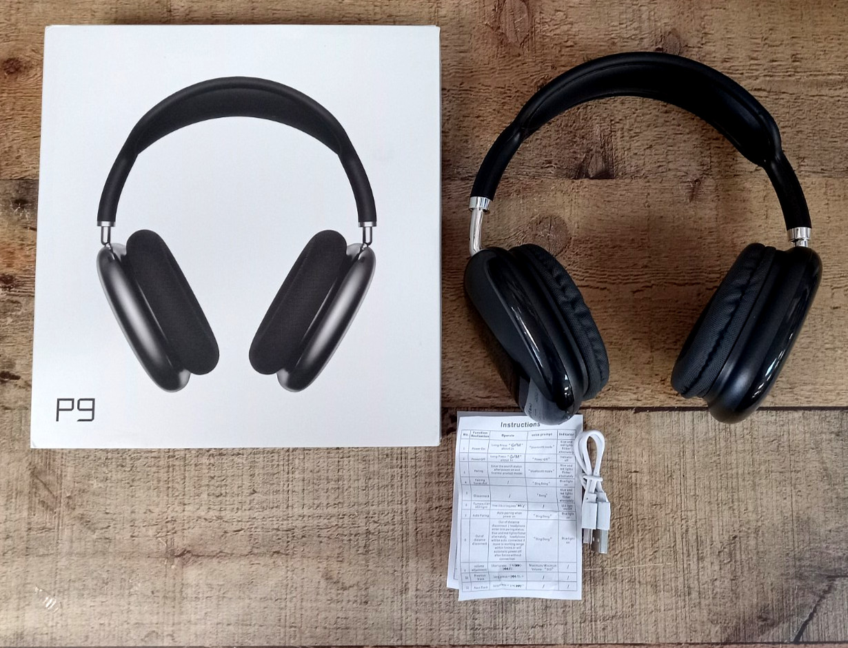P9 HiFi Wireless Bluetooth Headphones Supports AAC/SBC Advanced Decoding