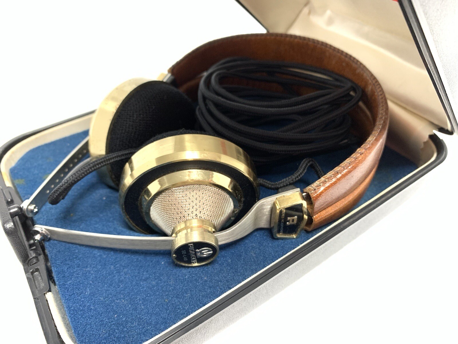 PIONEER SE-L40 Very Rare Headphones Vintage 1972 Good Look Hi End Work Perfect