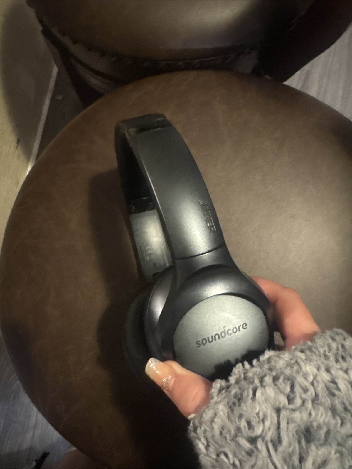 soundcore life q20 headphones With Drawstring Storage Bag No Jack Or Charger