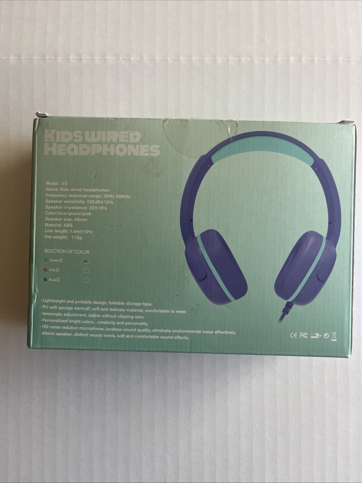 Jimonyer Kids Headphones for School 3.5mm Jack Wired Headphones for Kids with…