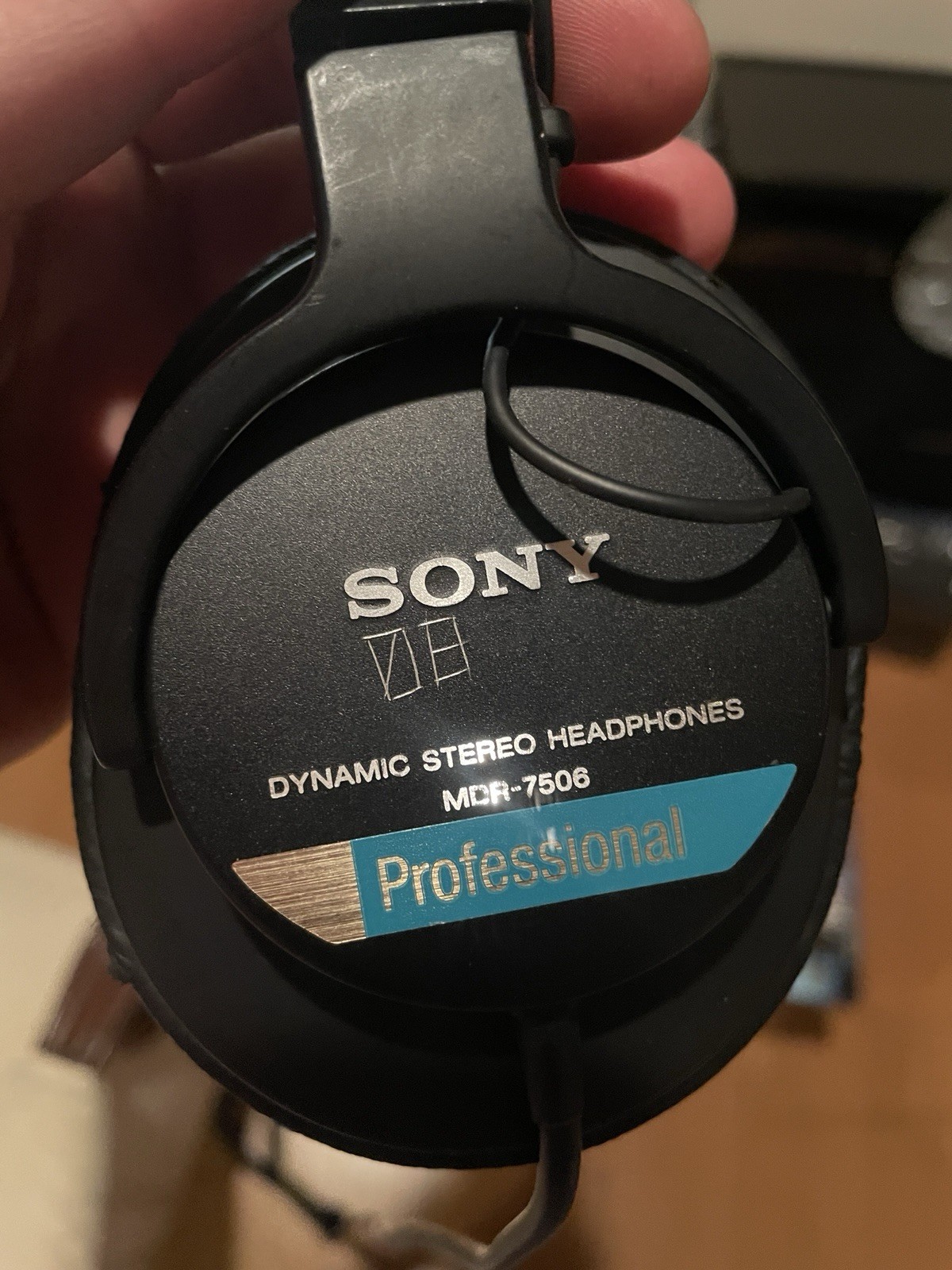 Vintage Sony MDR-7506 Over the Ear Headphones