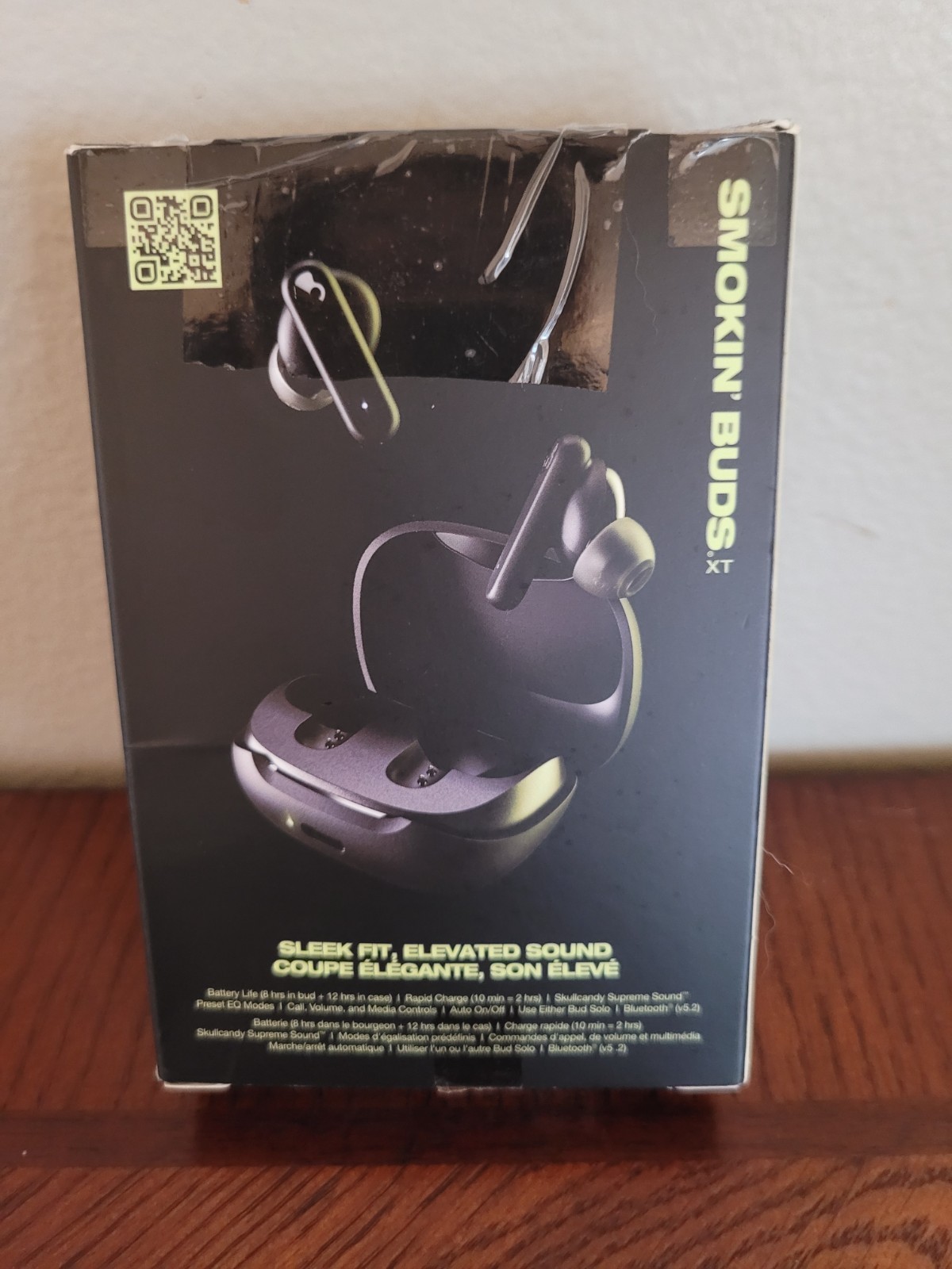Skullcandy S2TAW-R740 Smokin’ Buds True Wireless Bluetooth Earbuds True Black
