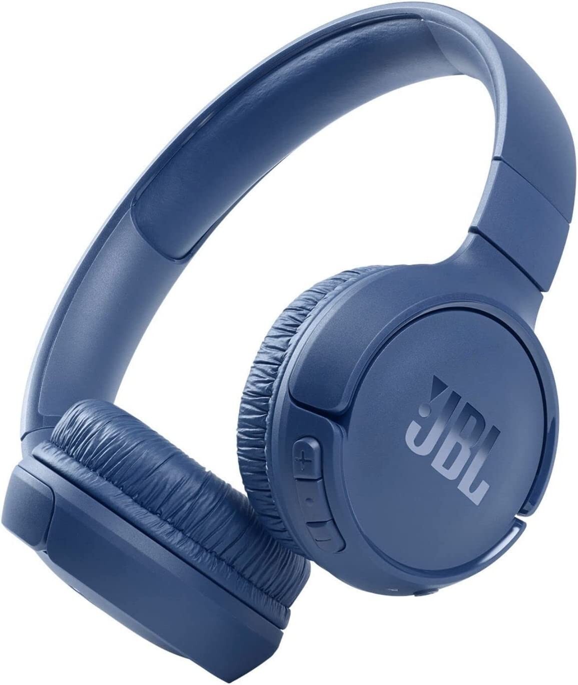 Blue JBL wireless On Ear headphones 