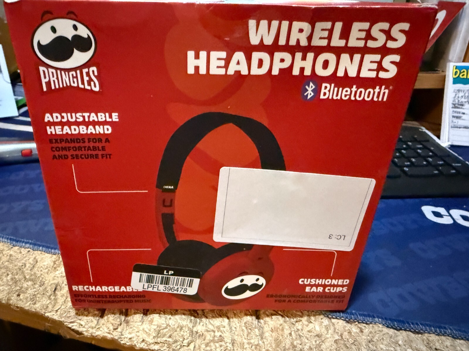 Pringles Wireless Headphones–Bluetooth