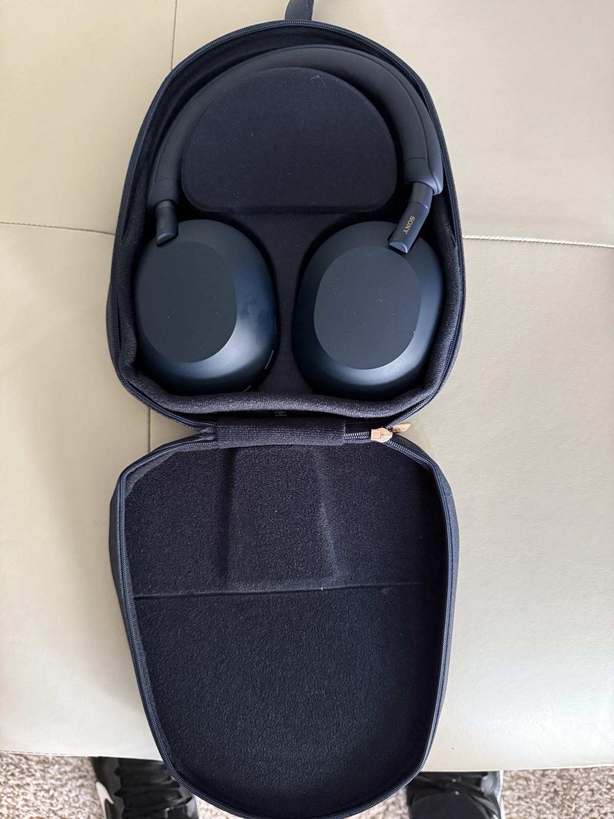 Sony WH-1000XM5 Premium Wireless Noise Canceling Headphones | Midnight Blue