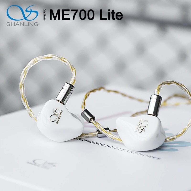 Shanling ME700 Lite In-Ear Earphone 5-driver Hybrid High-End With MMCX Connector