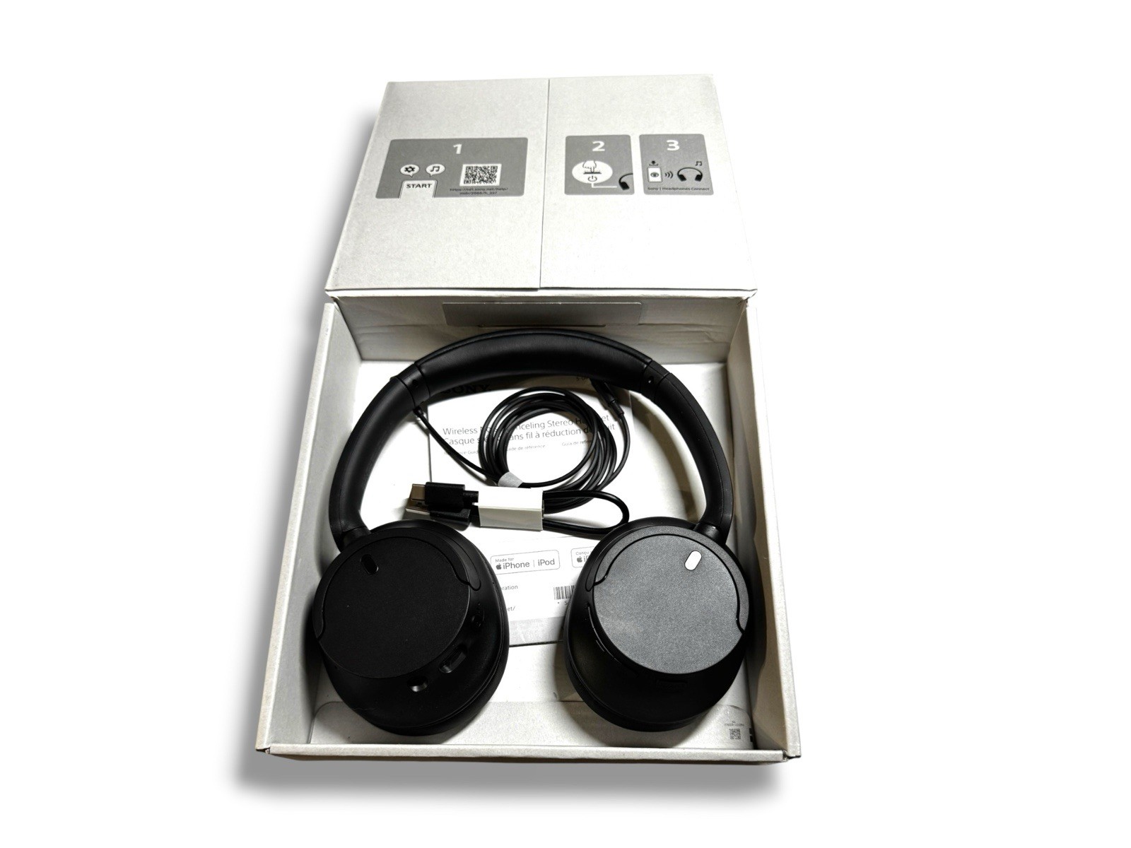 Sony WH-CH720N Wireless Noise Canceling Headphones Black Bluetooth