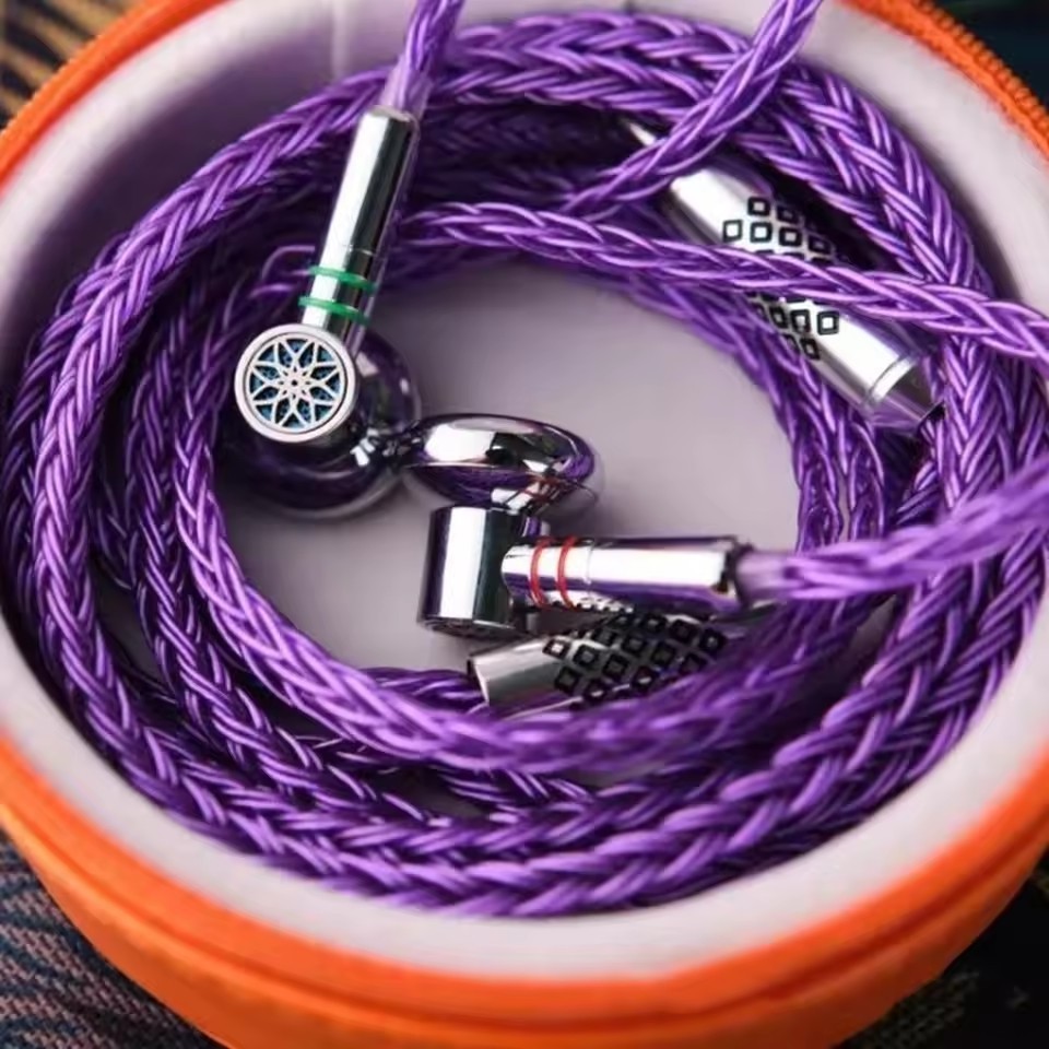 QIGOM HAOTIAN Flagship HIFI High Resolution Detachable Earbuds Earphones