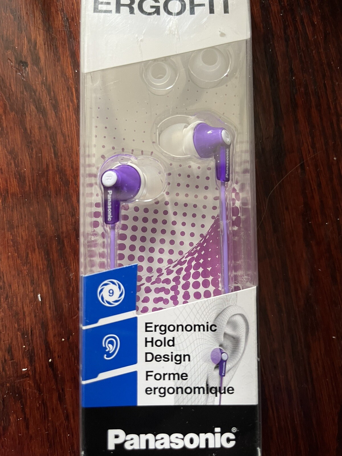 ErgoFit Wired Earbuds( IN-EAR) RP-HJE120 3.5mm Jack, 3.6 ft. Cord