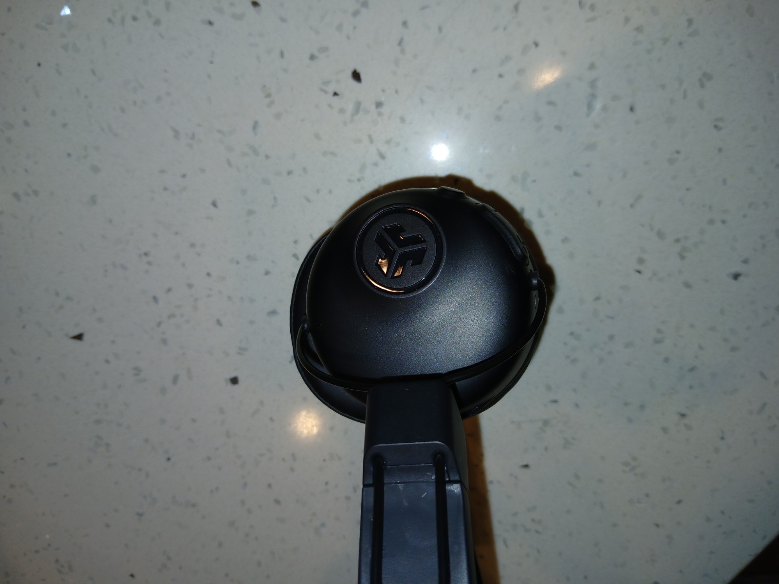 JLab Studio Bluetooth Wireless On-Ear Headphones – Black – White 30+ Hours
