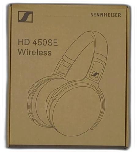 Sennheiser Hd 450se Black Bluetooth 5.0 Wireless Headphone With Alexa Built-in