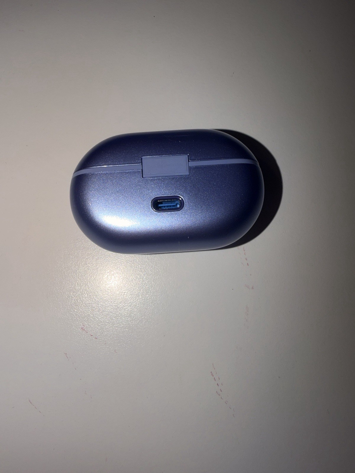 SoundPEATS Pearl Clip Wireless Bluetooth In-Ear Earbuds Purple Charging Case
