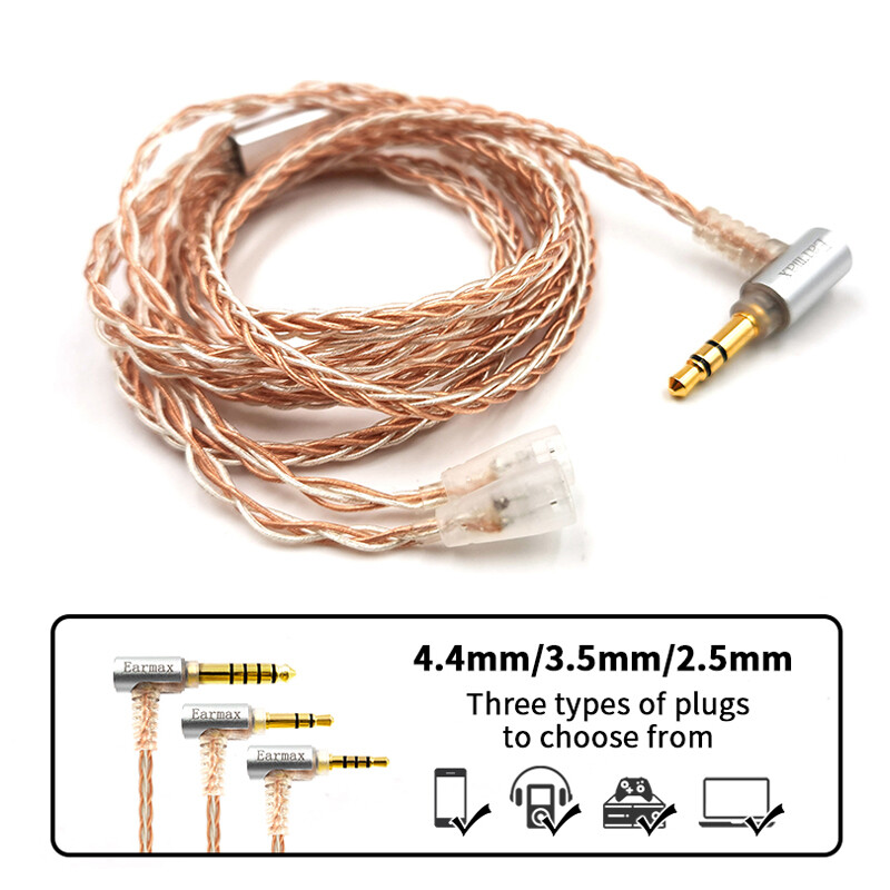 Balanced Cable For SHURE AKG SONY Westone Fiio Xelento Sennheiser ATH Earphones