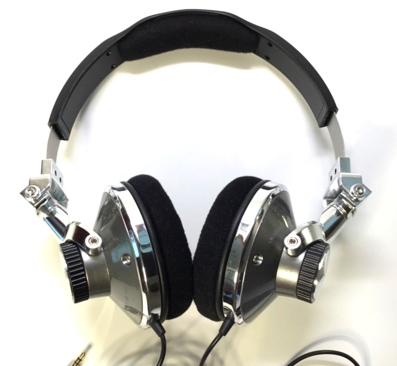 SOMIC #EFi-83 ANALOG AUDIO HEADPHONES 50mm DRIVERS – W/EXTENSION & JACK ADAPTER