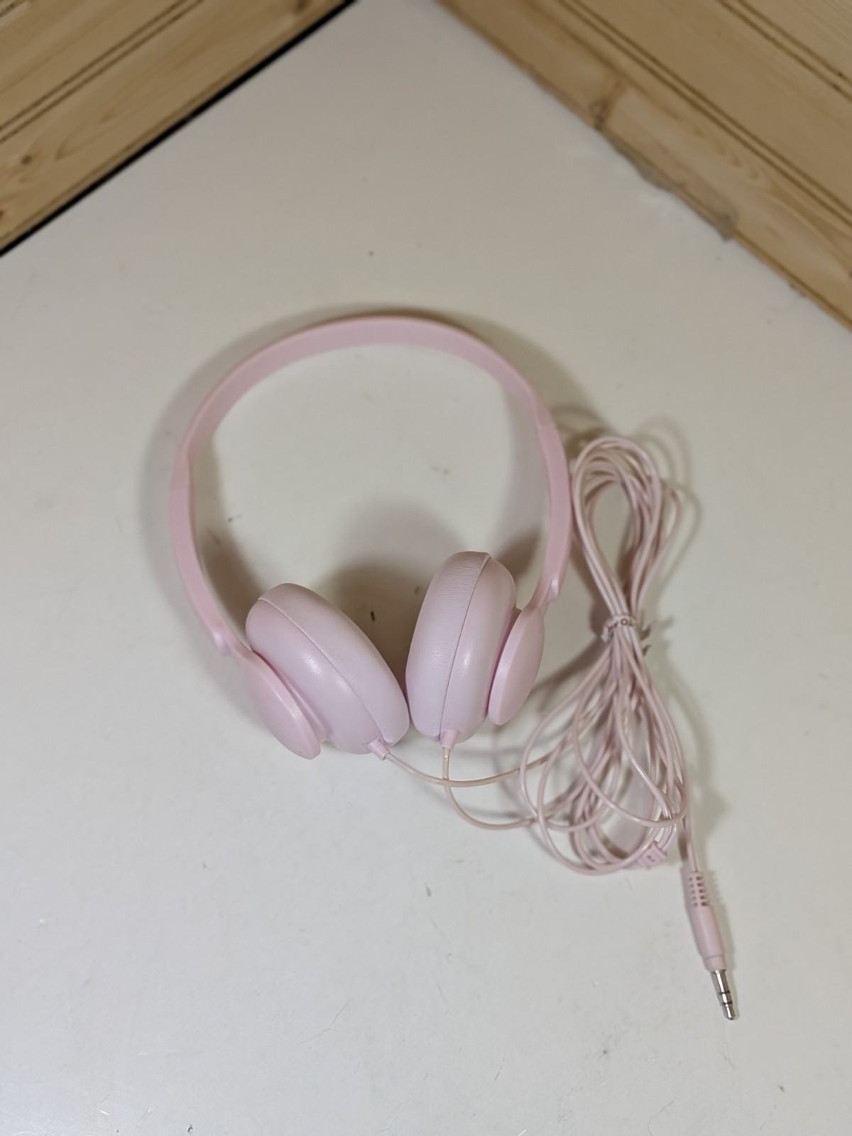 Onn Girls Wired Cushioned Head Phones Pink. Tested
