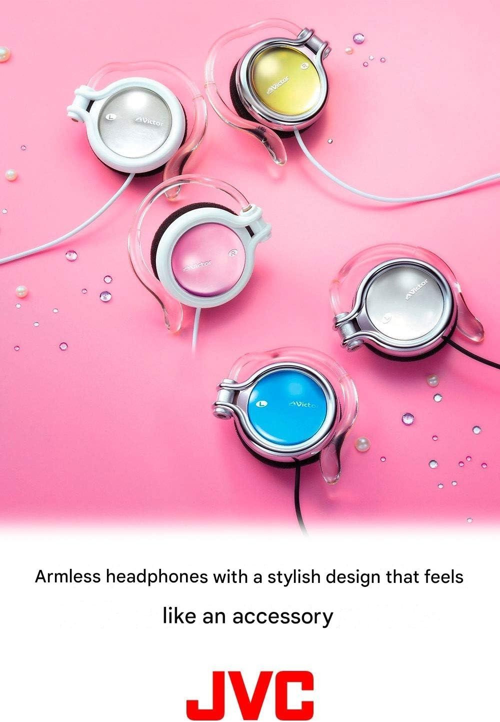 JVC HP-AL102-A Open Ear On-Ear Hook Headphones Lapis Blue Japan New