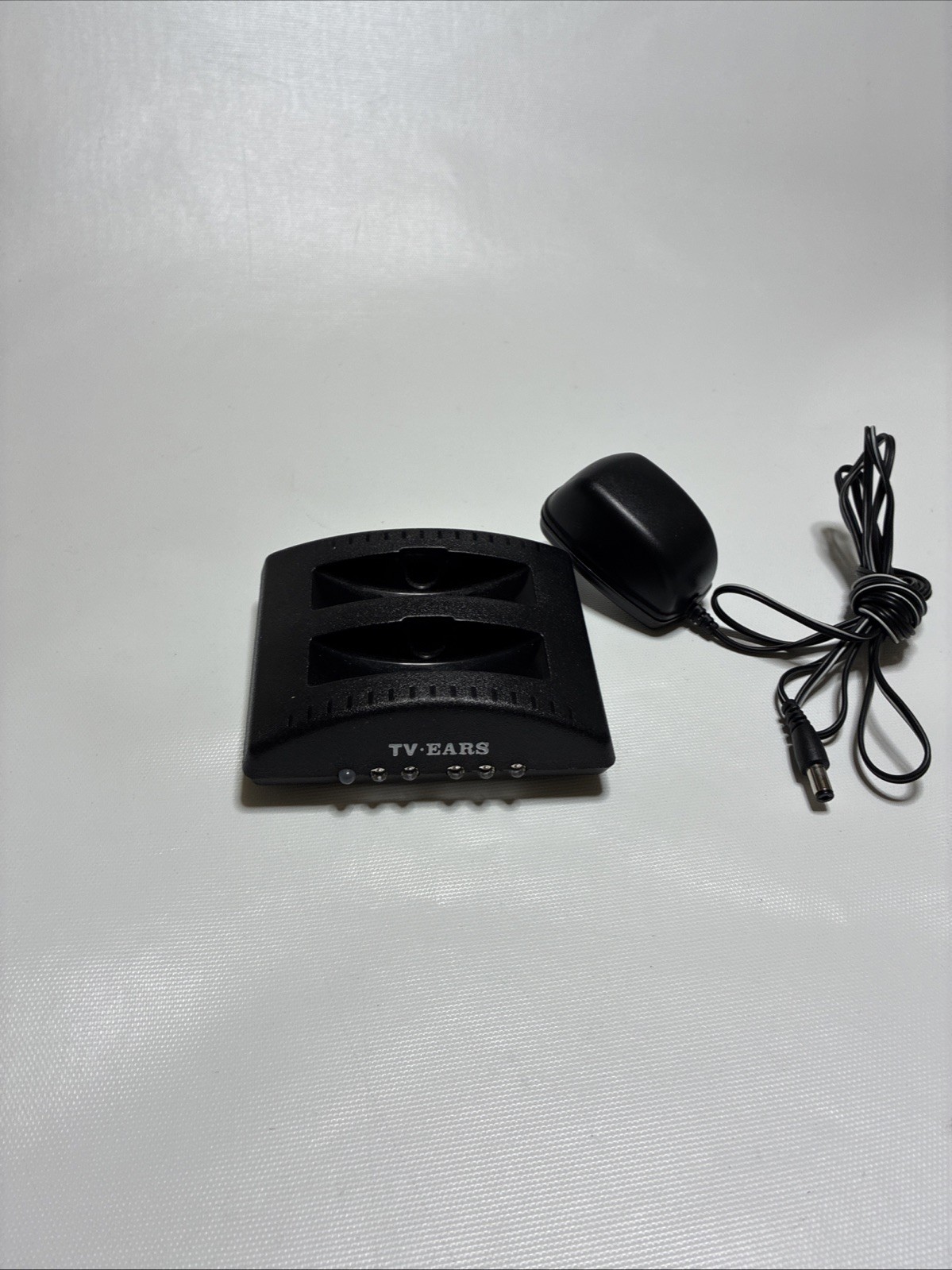 TV Ears Charger Base Power Supply & Audio Cable