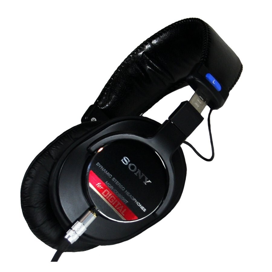 SONY Monitor Head Phones MDR-CD900ST Audio Black Red Authentic Direct From Japan