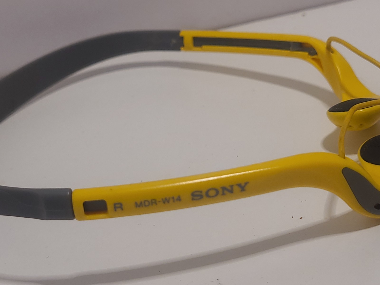 Sony MDR-W14 Yellow Black Wired Walkman Stereo Audio In-The-Ear Headphones