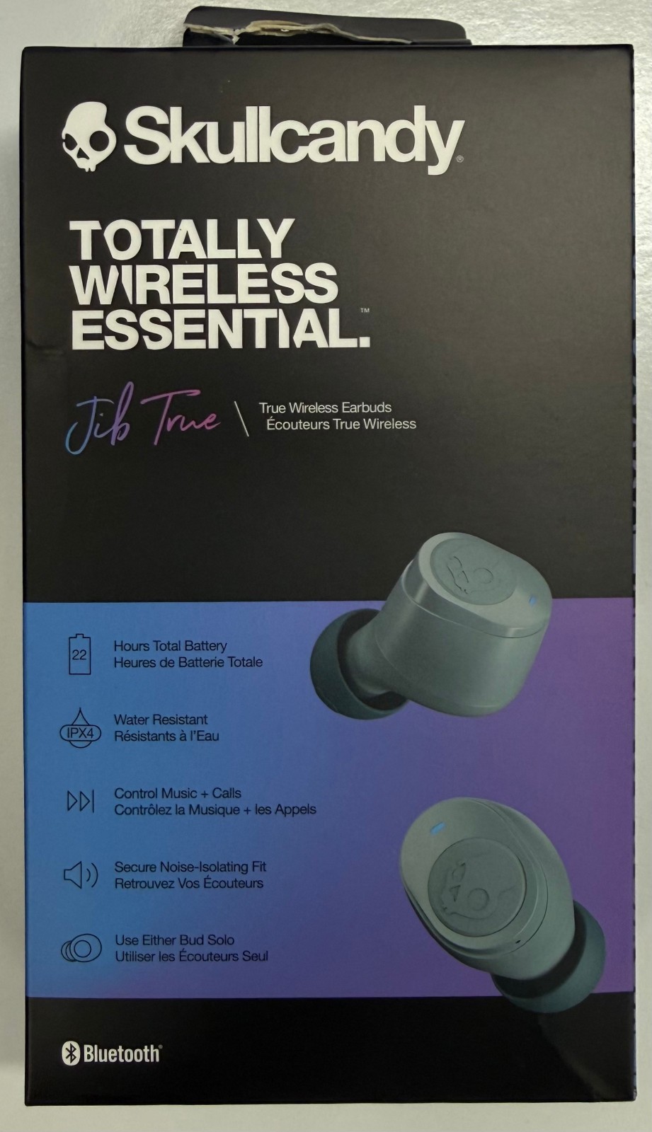 Skullcandy “JIB TRUE” Bluetooth Earbuds (SJTW-N744)(123)