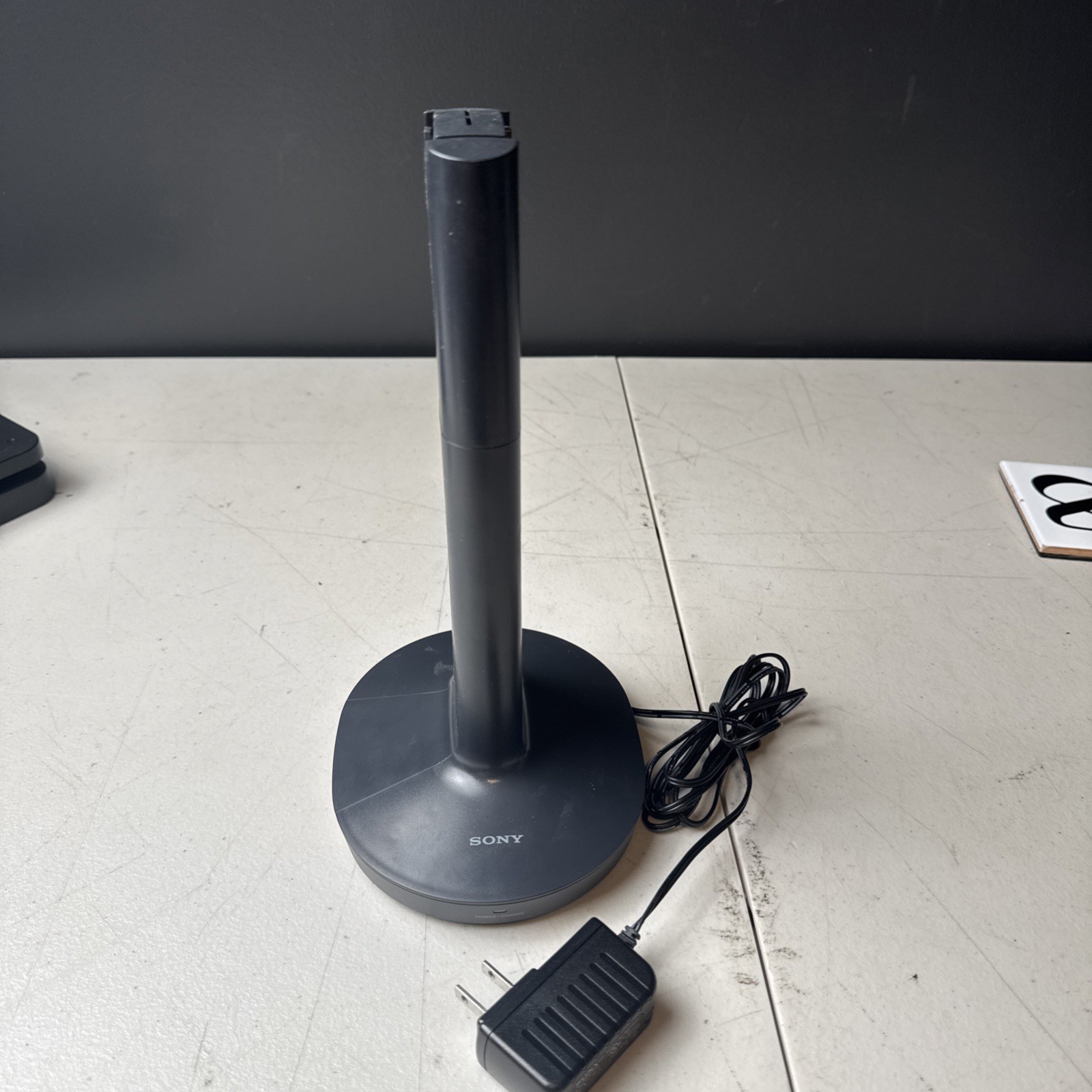 Sony Headphone Charging Dock Black TMR-RF995R Wireless Transmitter w/ Power Cord