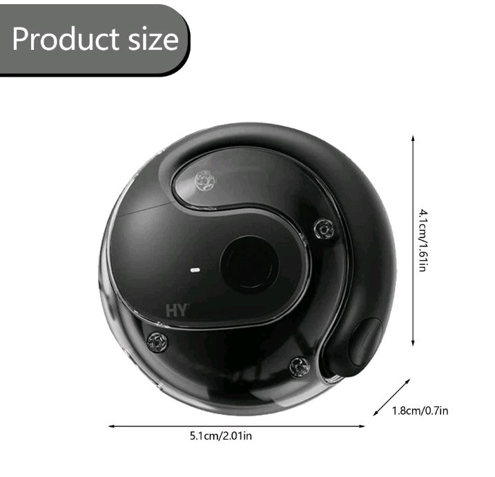 BT Earbuds Purple Lavender Round stylish charging station Workout Run new