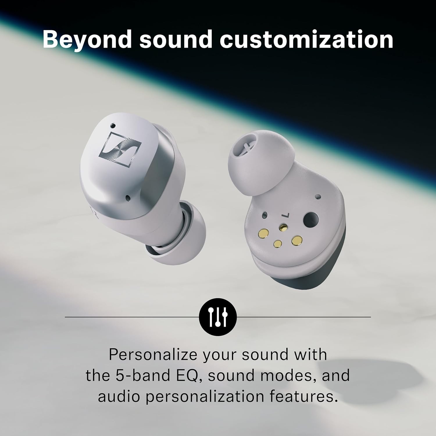 Sennheiser Momentum True Wireless 4 Earbuds – White Silver 🔥New Sealed🔥