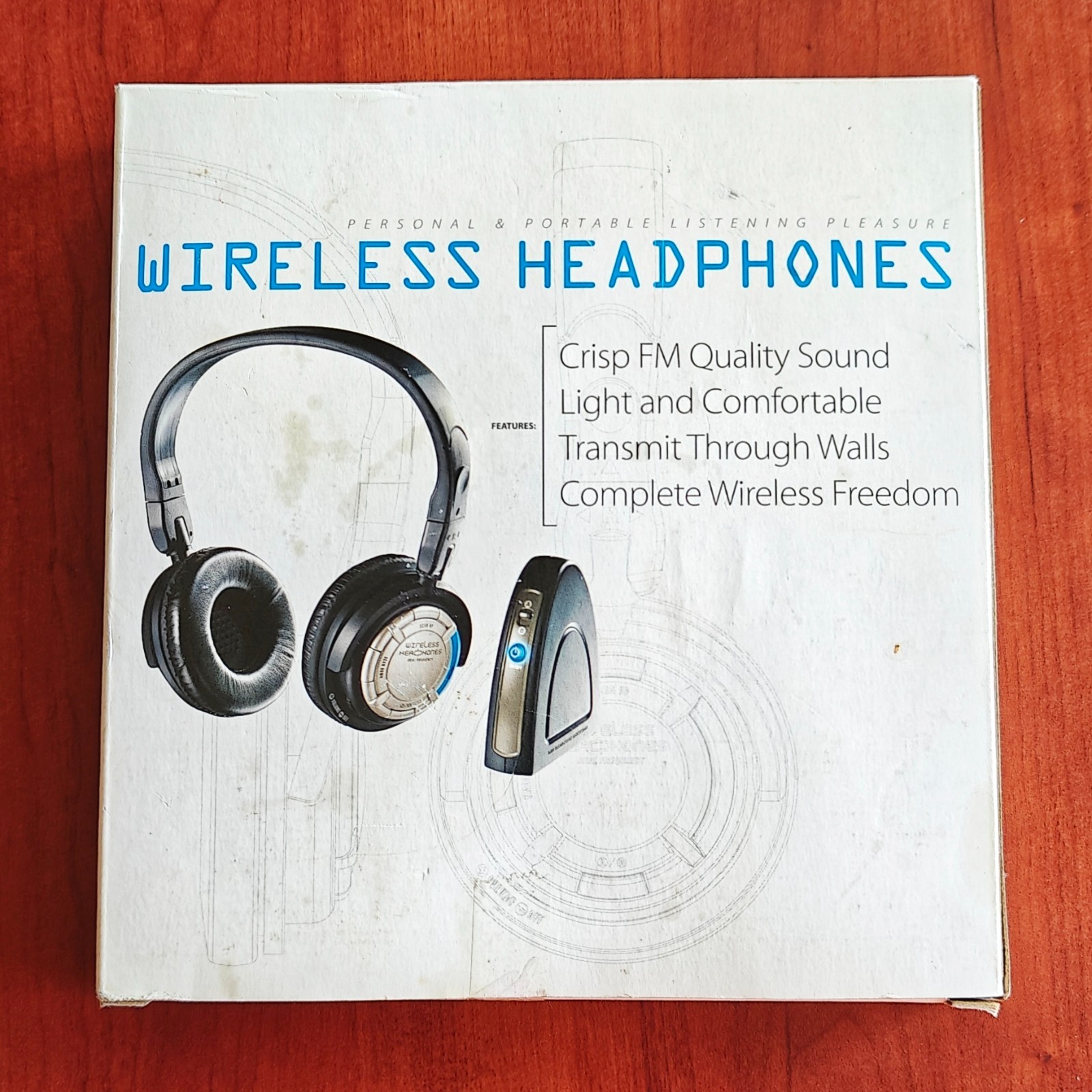 OneWorld Dual FM Frequency Wireless Headphones – SEALED IN BOX