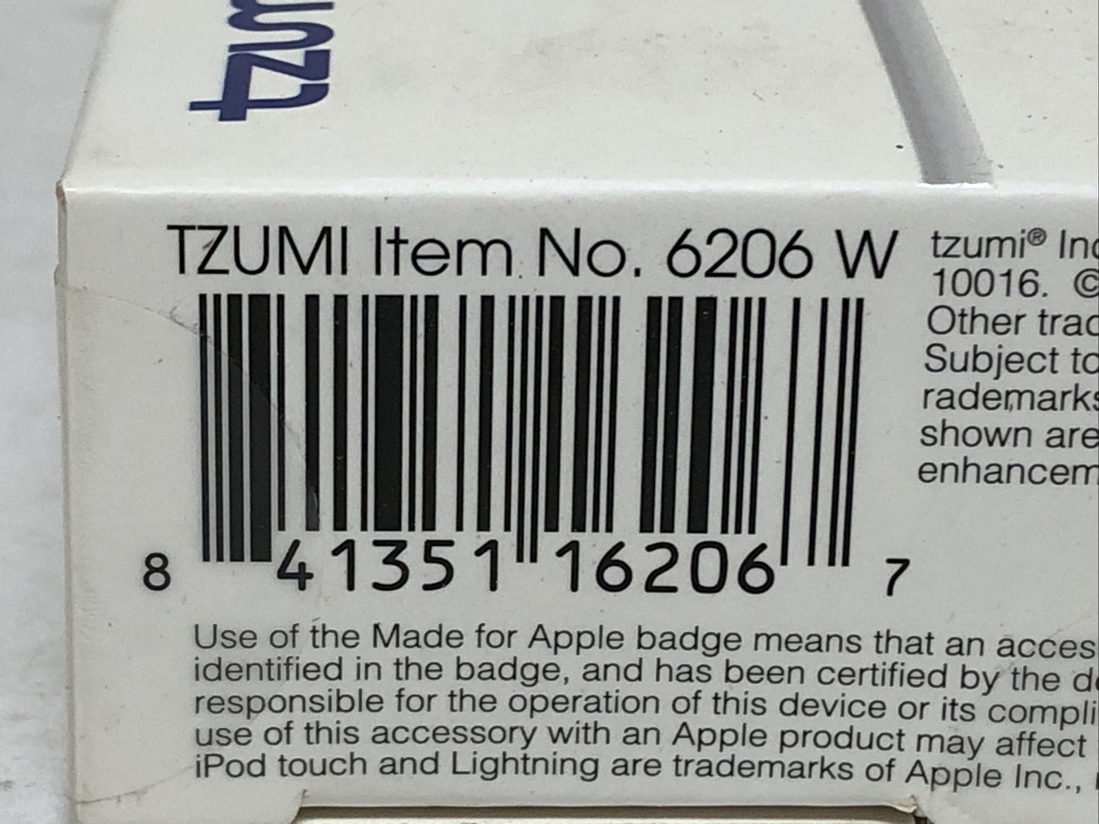 Lot Of (3) Tzumi Dynamic Hi-Fi Stereo Earbuds for Apple iPod iPad iPhone White