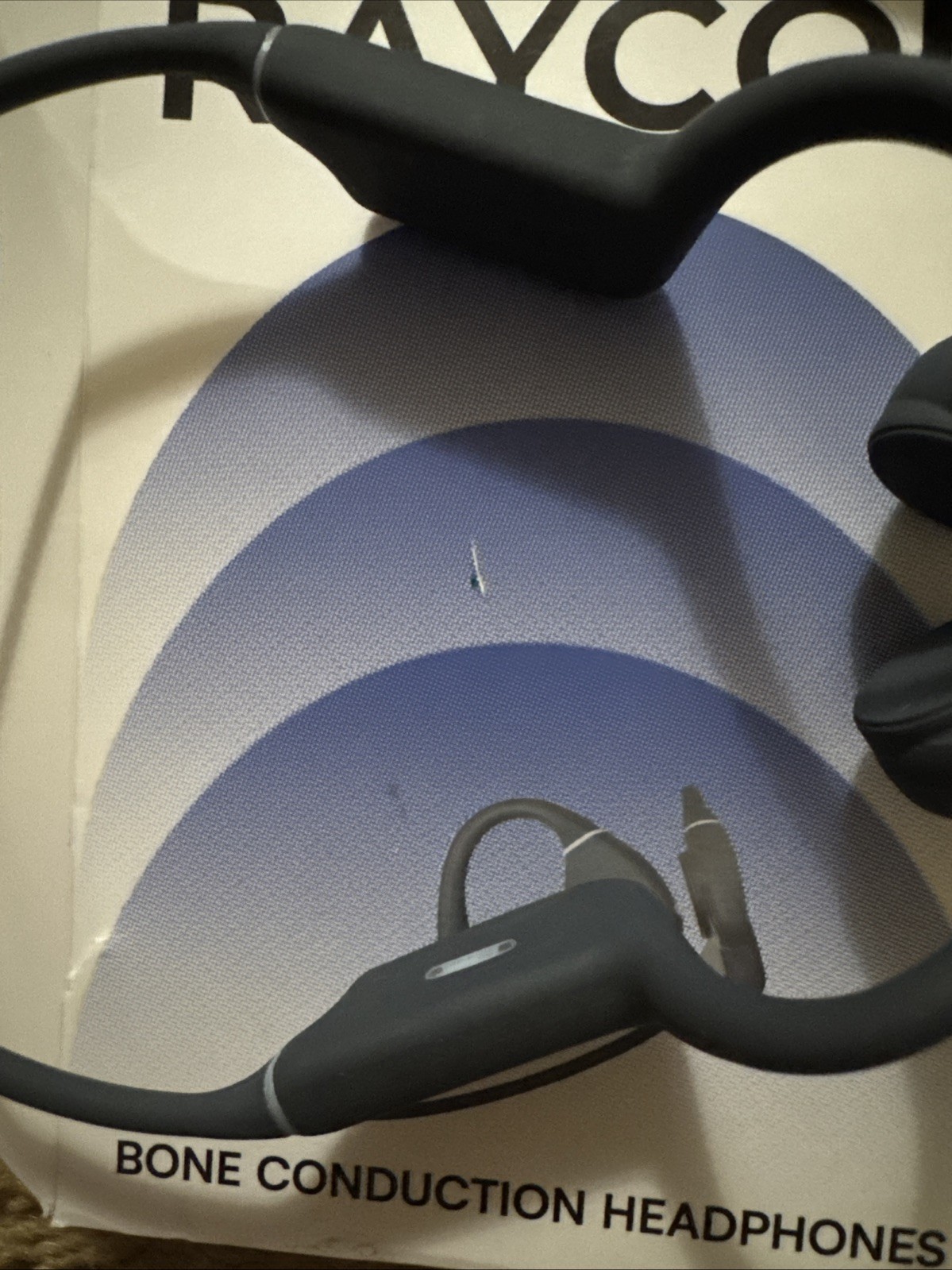 Raycon Bone Conduction Headphones (Gray, Model: RBB842)