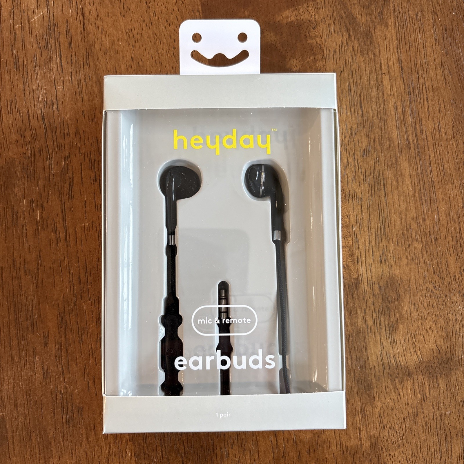 HEYDAY WIRELESS EARBUDS, BLUETOOTH Mic and Remote, 3.5 mm Aux Plug