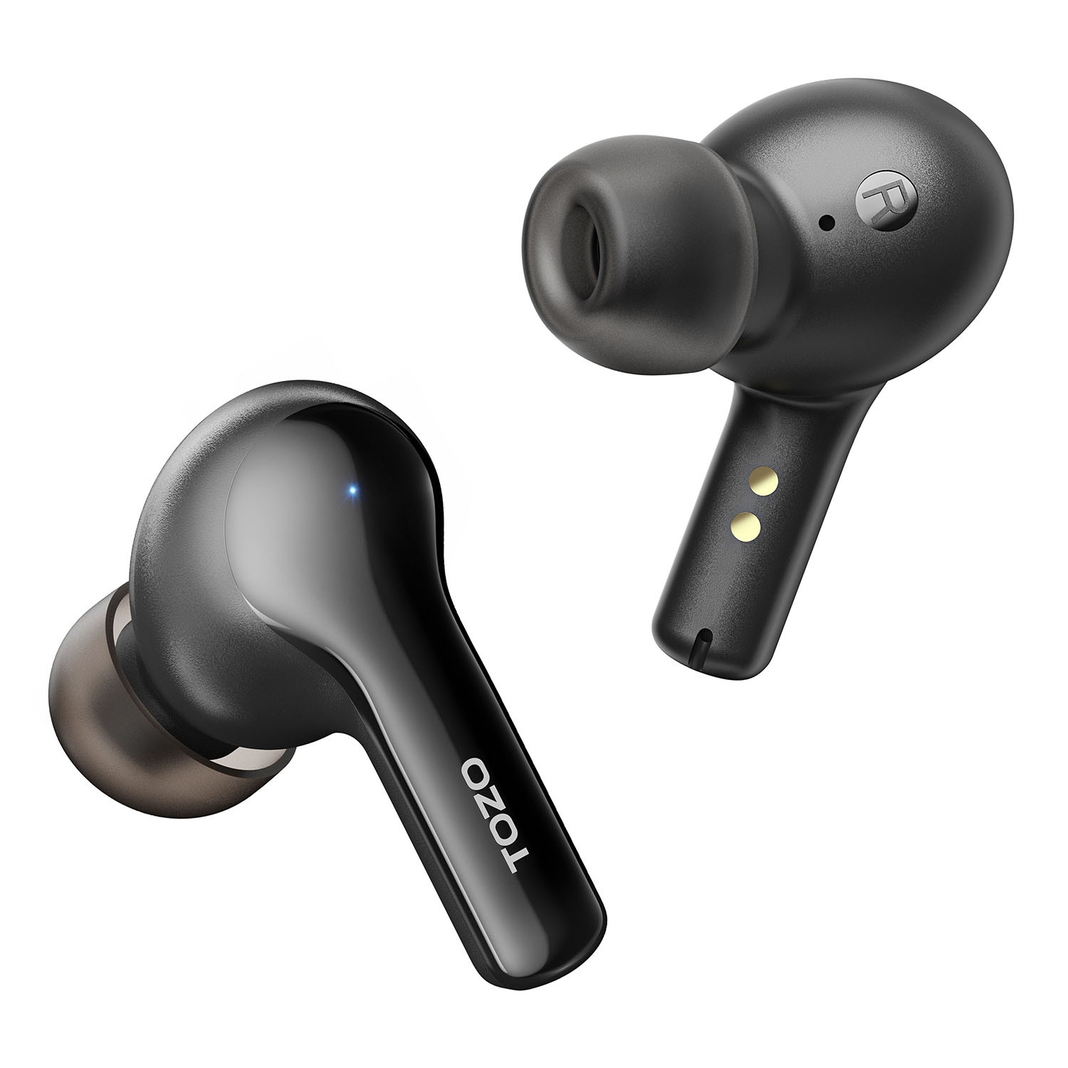 Tozo Agile Pods Bluetooth Wireless Earbuds and Charging Case, Waterproof – Black