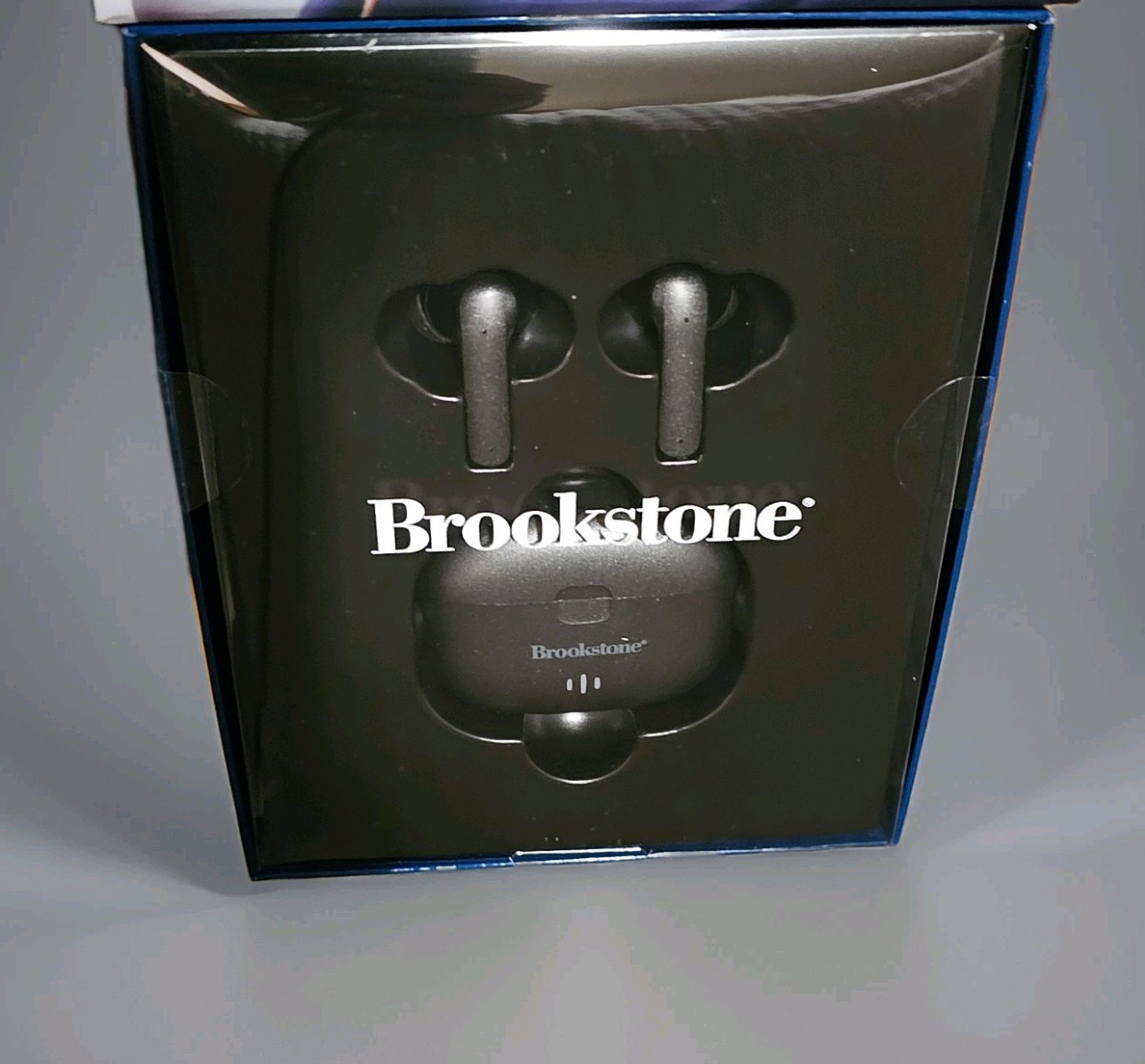 Brookstone Active Noise Cancelling Wireless Earbuds (Black) New In Box